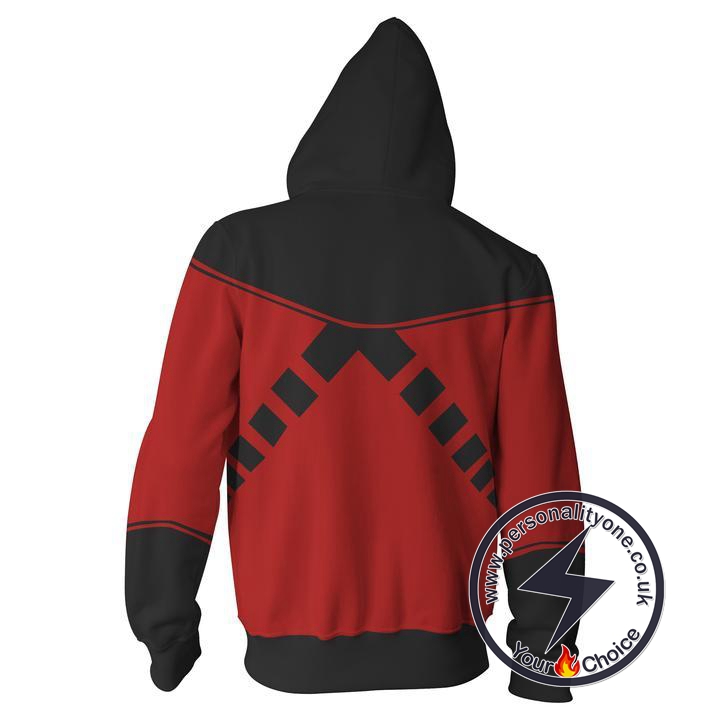 Red Robin Tim Drake Hoodie Jacket